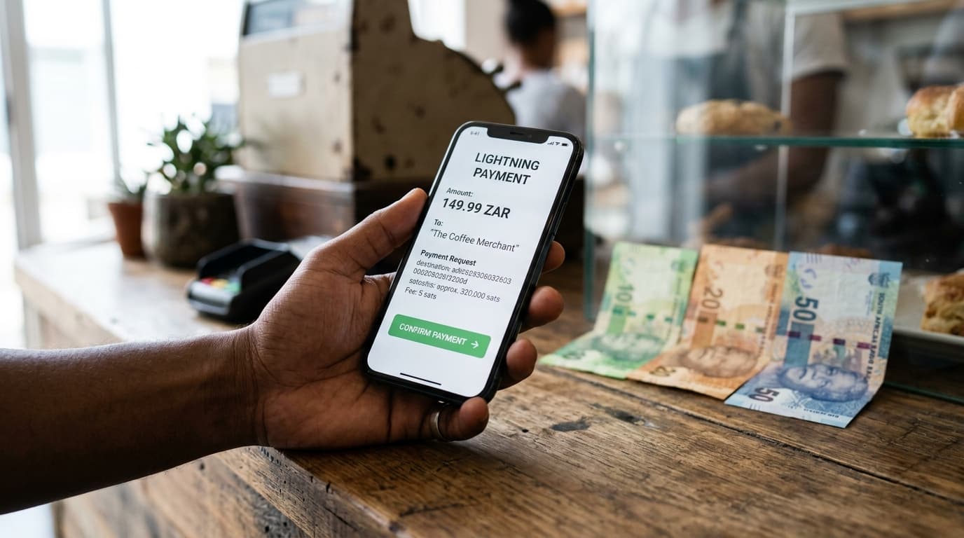 How to Accept Lightning Payments in South Africa Using Money Badger