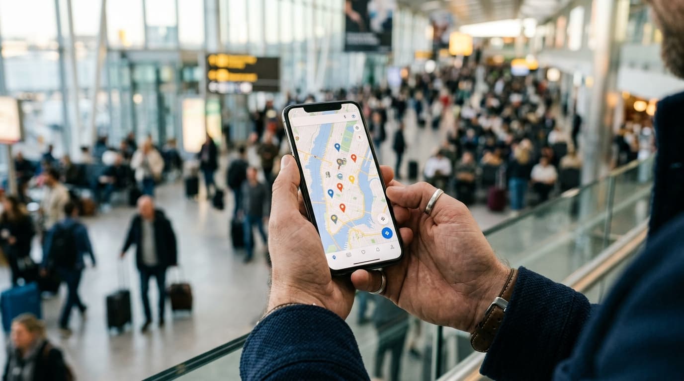 Finding Bitcoin Merchants While Traveling with Satlantis
