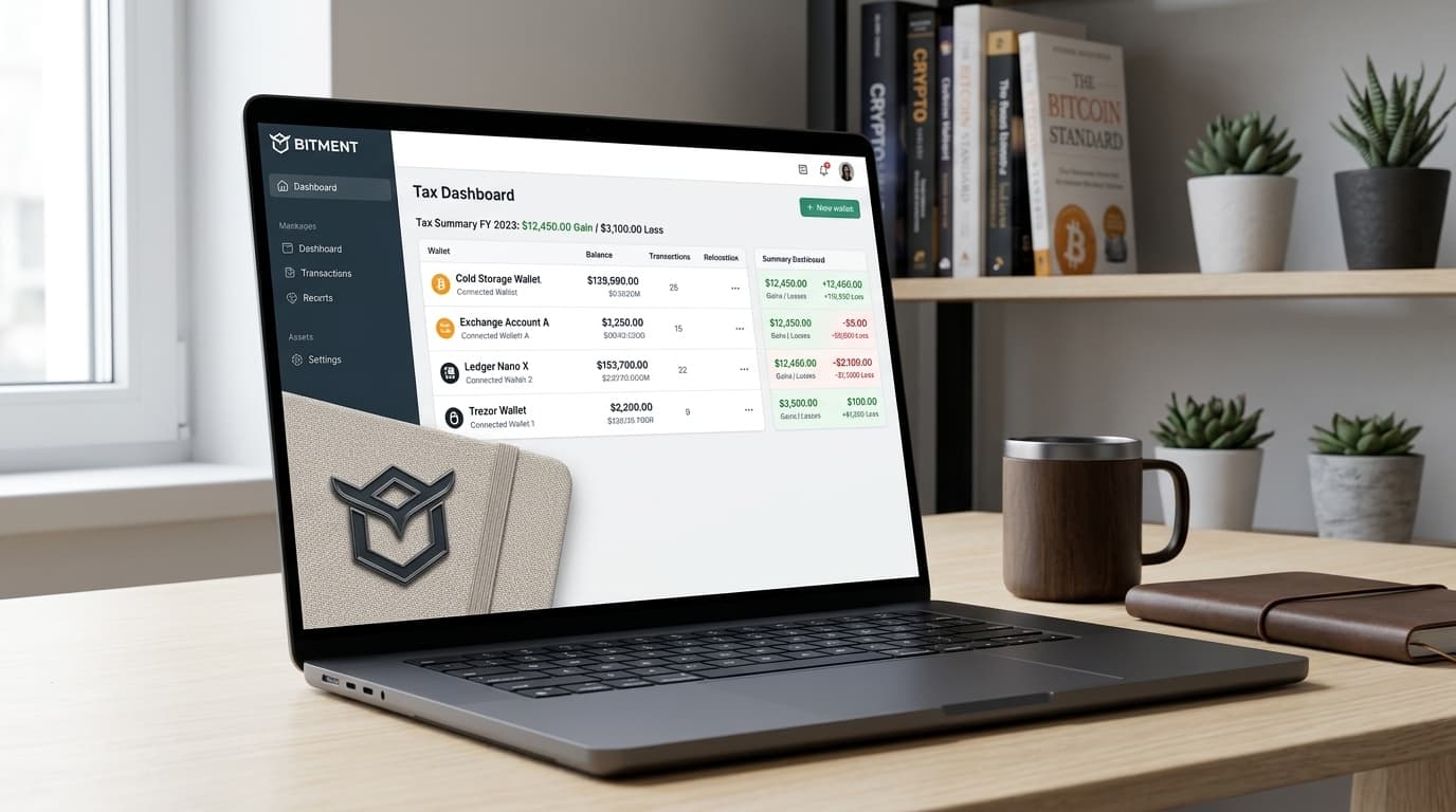 How to Set Up Bitment for Multi-Wallet Bitcoin Tax Reporting