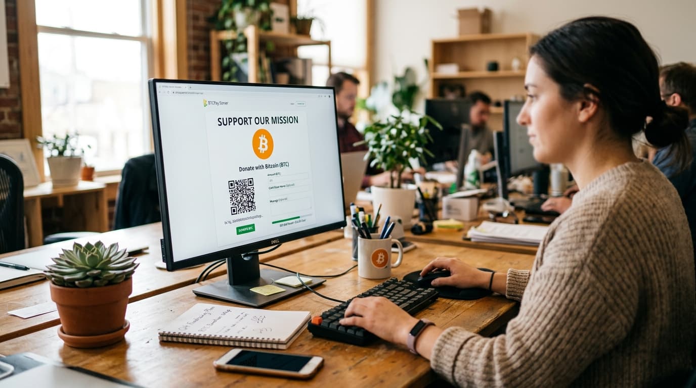 How to Accept Bitcoin Donations with BTCPay Server for Nonprofits