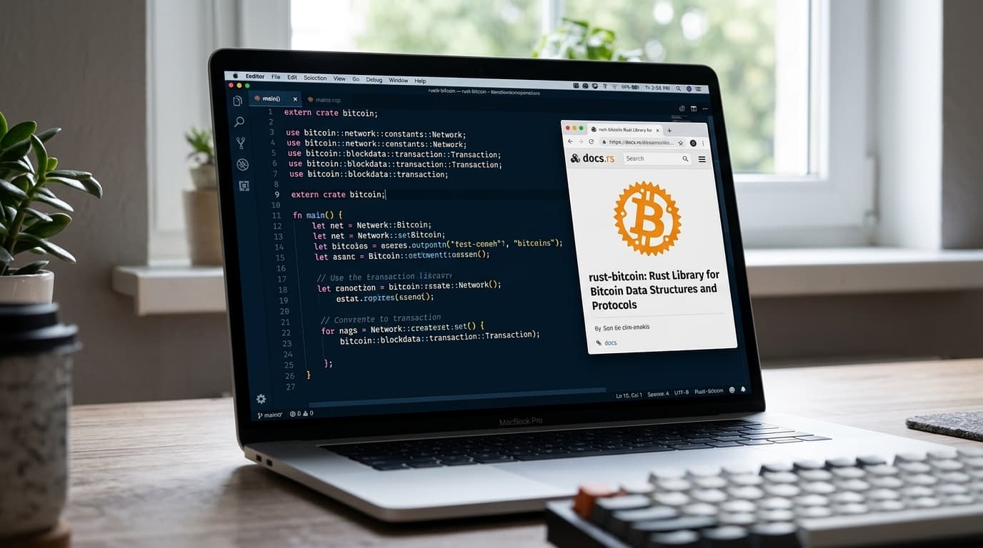 Building Bitcoin Infrastructure with Rust Bitcoin, A Practical Developer Guide