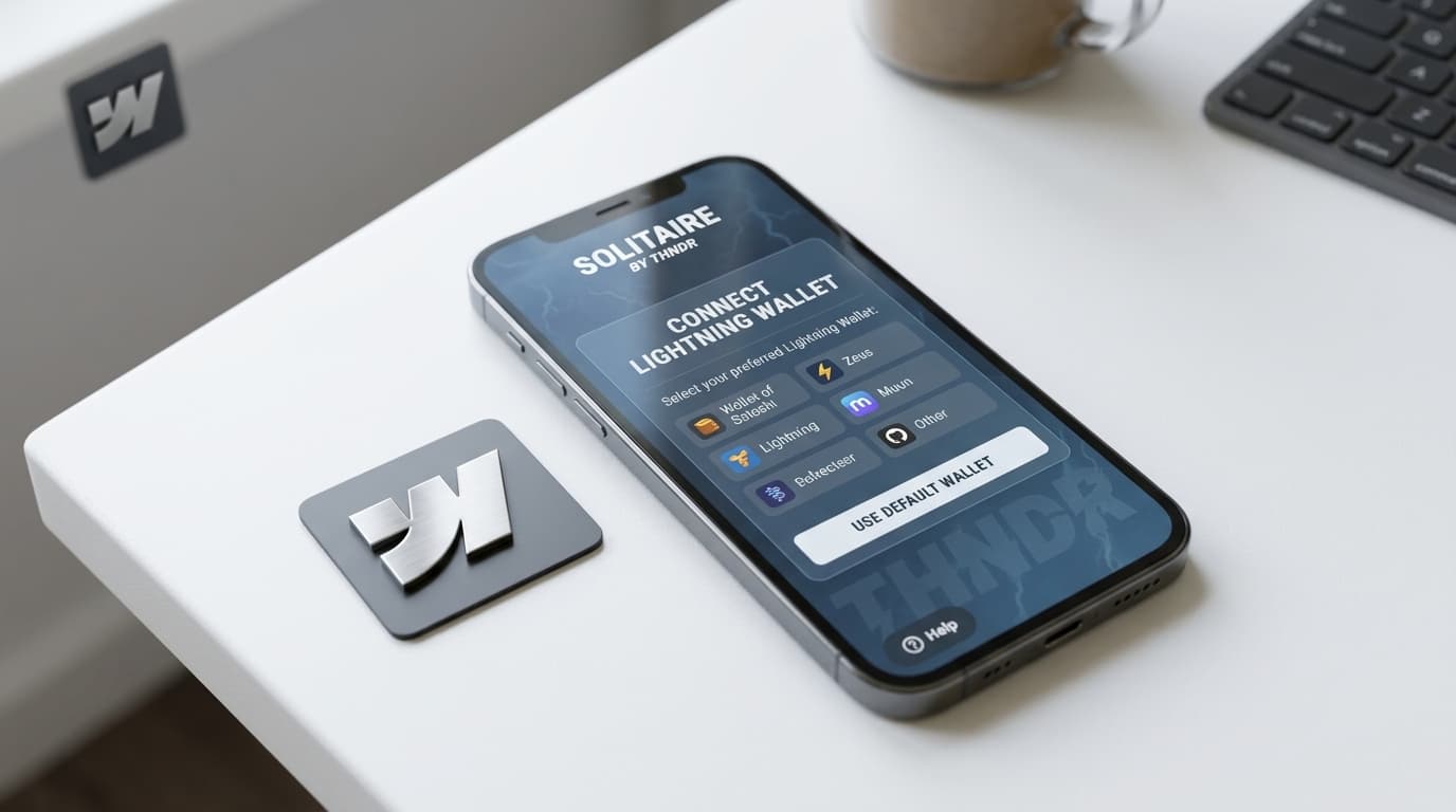 How to Earn Bitcoin Playing Solitaire with THNDR Games Lightning Payouts