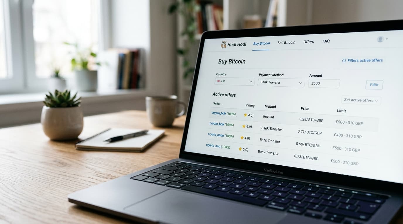 How to Set Up Private Bitcoin Trading on Hodl Hodl Without KYC
