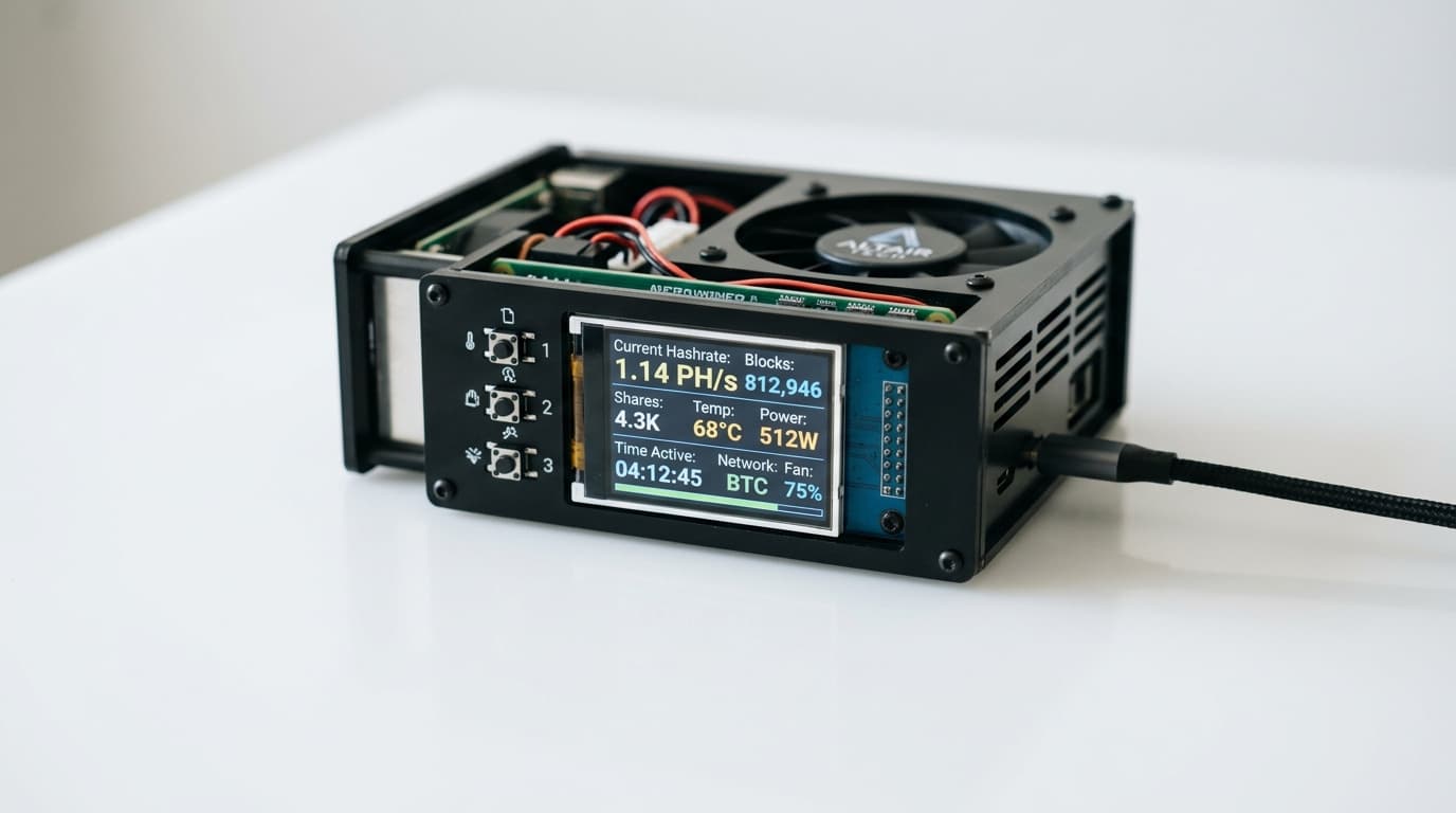 How to Set Up Home Bitcoin Mining with Altair Tech's NerdMiner V2