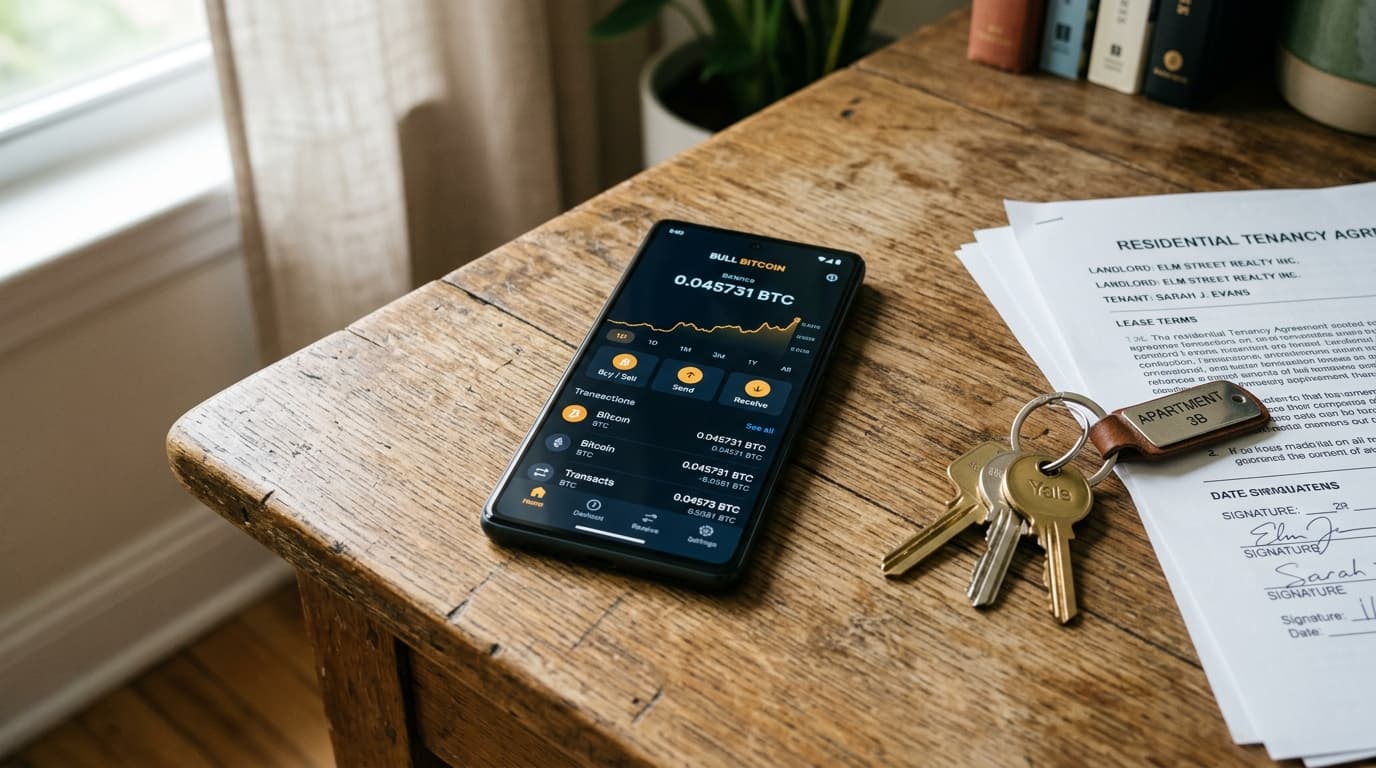 How to Pay Your Rent with Bitcoin Using Bull Bitcoin
