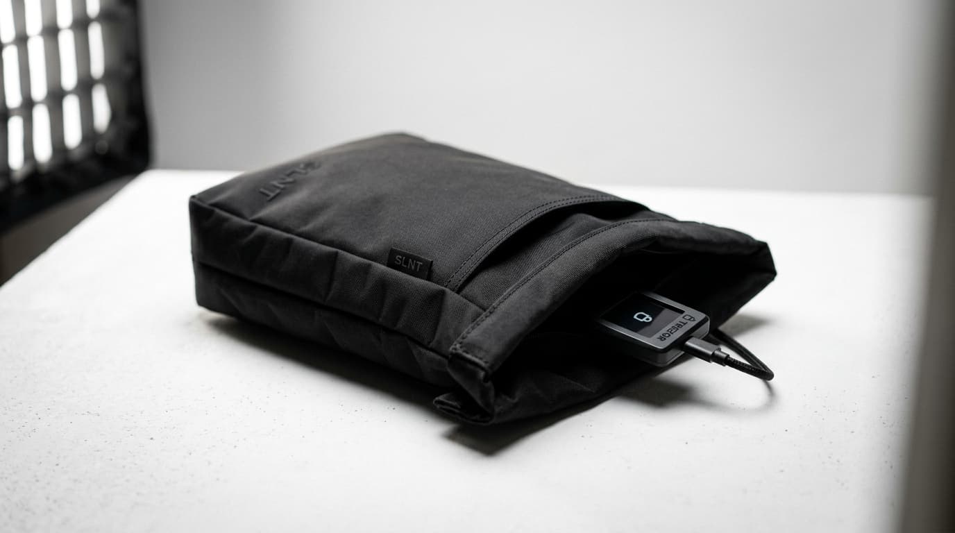 How to Protect Your Hardware Wallet During Travel Using SLNT Faraday Bags